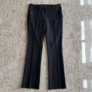 Express Editor Mid Rise Black Women's Pant